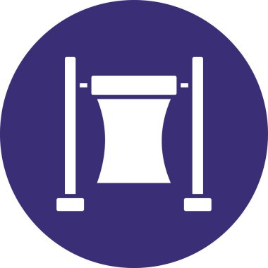 davul kutsal kişilerin resmi, vektör çizim