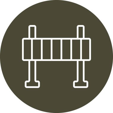 Kişisel ve kullanım için resimleme simgesi tasarımı.