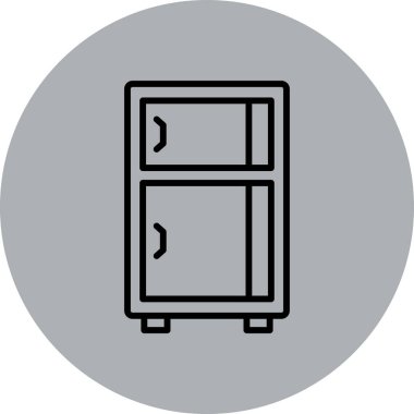 Kişisel ve ticari kullanım için vektör illüstrasyon simgesi.