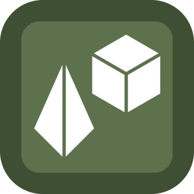 kutu simgesi vektör illüstrasyonu