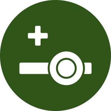 Fiş. Web simgesi basit illüstrasyon