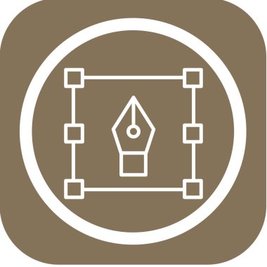 Modern b 'nin vektör illüstrasyonu eksik simgesi