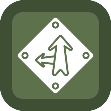 ok simgesi vektör illüstrasyonu