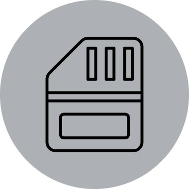 vektör yazıcı simgesi çizimi