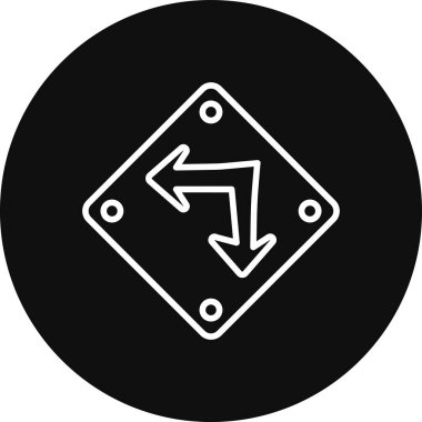 ok simgesinin vektör illüstrasyonu