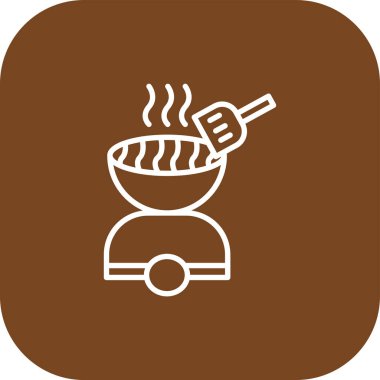 Kahve makinesi, vektör illüstrasyonu