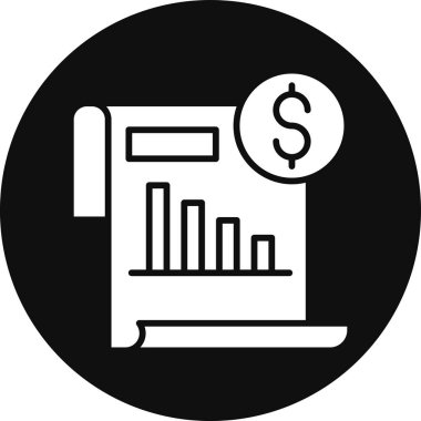 ticari finans vektör simgesi