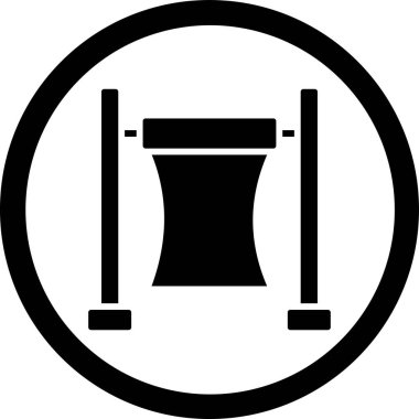 Modern b 'nin vektör illüstrasyonu eksik simgesi