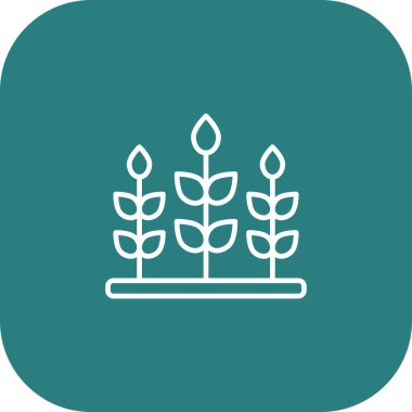 Modern çiftlik simgesinin vektör illüstrasyonu