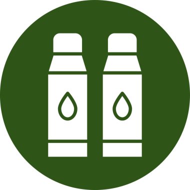 Su şişeleri. Basit tasarım