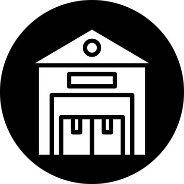 Vektör çizim okul binası simgesi