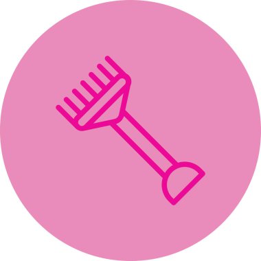 fırça. Web simgesi basit illüstrasyon