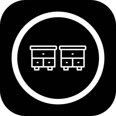 Modern eğitim ikonunun vektör illüstrasyonu