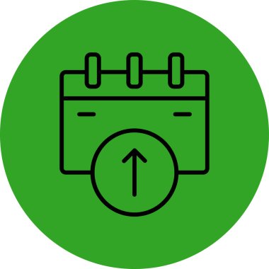 Benzin istasyonu simgesinin vektör illüstrasyonu