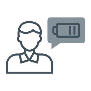 Müşteri desteği vektör simgesi