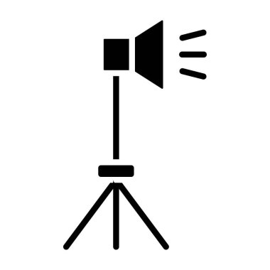 video vektörü ince çizgi simgesi