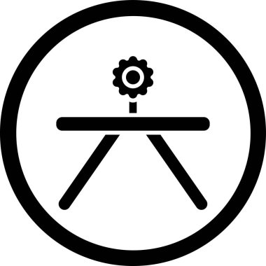 kamera simgesi vektör illüstrasyonu