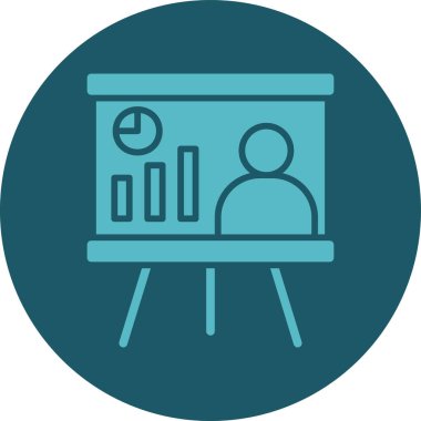 iş vektörü simgesi modern basit vektör illüstrasyonu