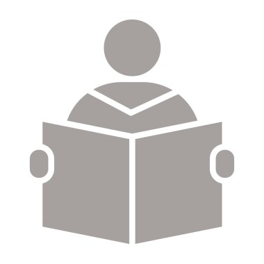 Kitap eğitimi okulu simgesi