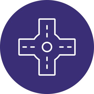 Eşsiz çapraz vektör simgesi