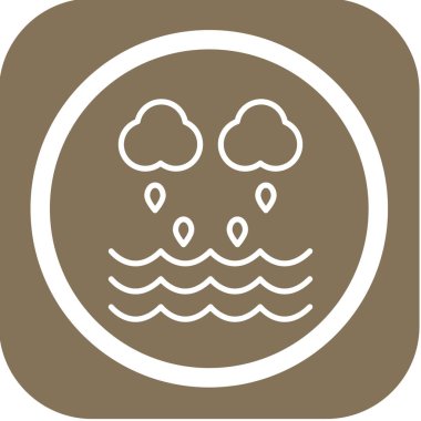 Modern simgenin vektör illüstrasyonu