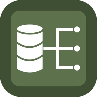 veritabanı simgesi çizimi