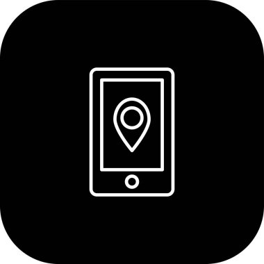 Modern simgenin vektör illüstrasyonu