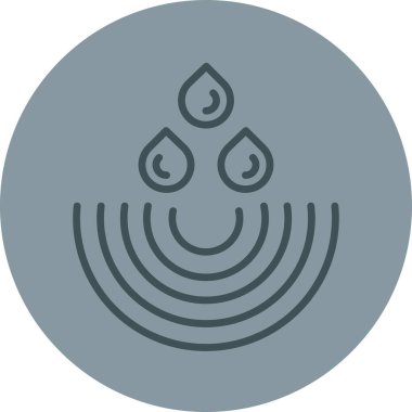 Mutlu Gülümseme Simgesi Vektör İllüstrasyonu