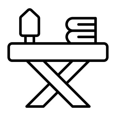 inşaat ve inşa çizgisi vektör simgesi.