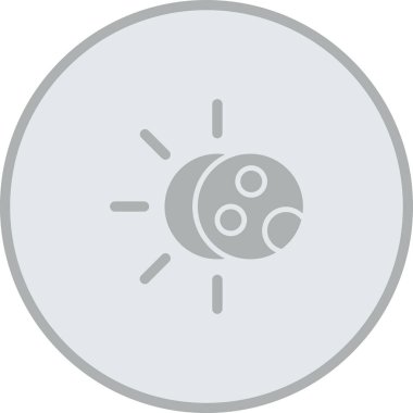 ampul simgesi, vektör illüstrasyonu