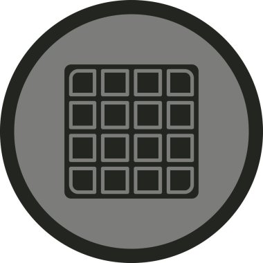 Modern bir simgenin vektör illüstrasyonu