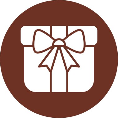 Hediye kutusu simgesi, basit tarzı