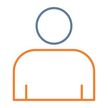 Yüz simgesi olan kişi.