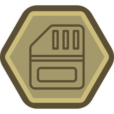 Para para para simgesi ile doldurulmuş dış hat biçimi