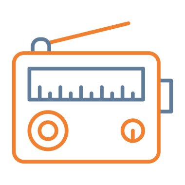 ses radyo vektörü simgesi