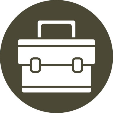 Evrak Çantası'nı web simgesi, vektör çizim