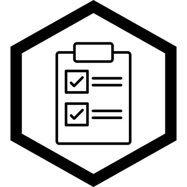 Kontrol listesi. Basit resimleme