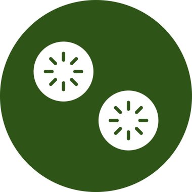 Yemek. Web simgesi vektör illüstrasyonu