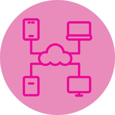 Seo simgesinin vektör illüstrasyonu