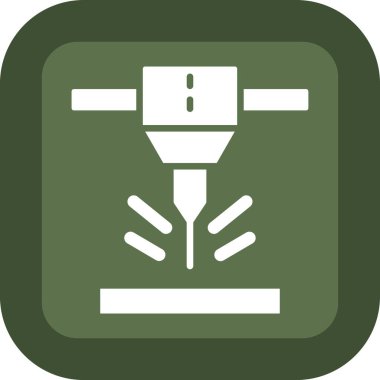 Modern oto tamir simgesinin vektör illüstrasyonu