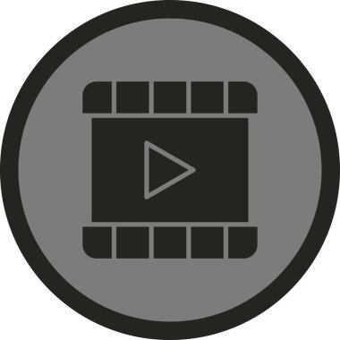 Modern bir simgenin vektör illüstrasyonu