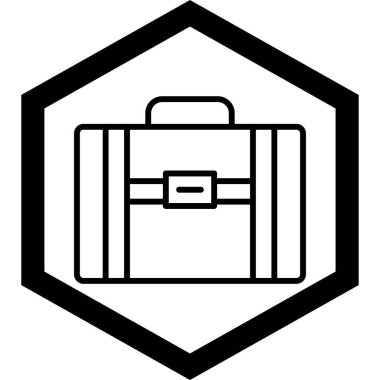 Seyahat ve tatil simgesinin vektör çizimi