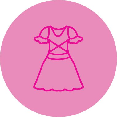 Elbise simge vektör çizim