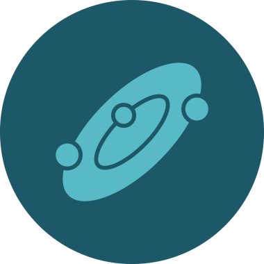 uydu vektör web simgesi basit illüstrasyon