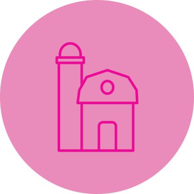 Benzersiz yapı vektör çizgisi simgesi