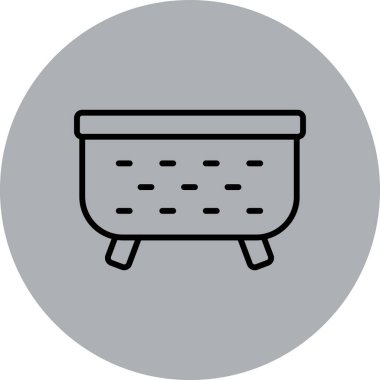 Izgara yap. Web simgesi vektör illüstrasyonu