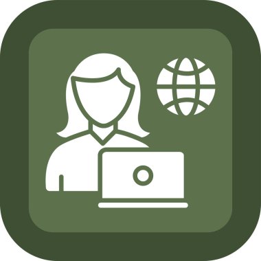 çevrimiçi vektör simgesi