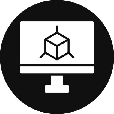 seo modern simgesinin vektör illüstrasyonu