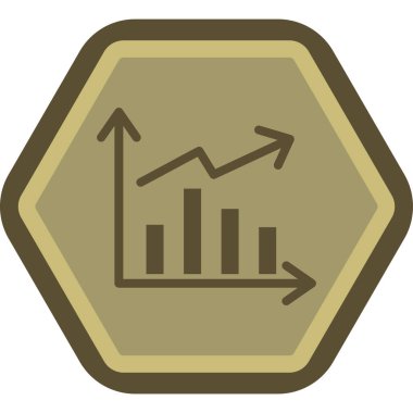 Grafik. Web simgesi basit illüstrasyon