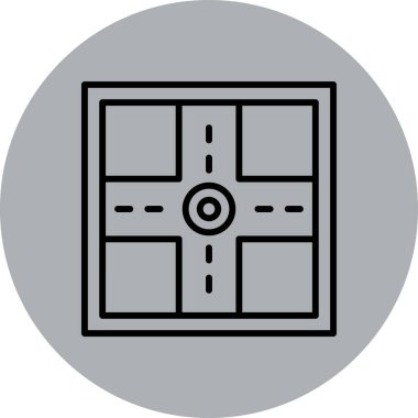 Kapı simgesinin vektör illüstrasyonu